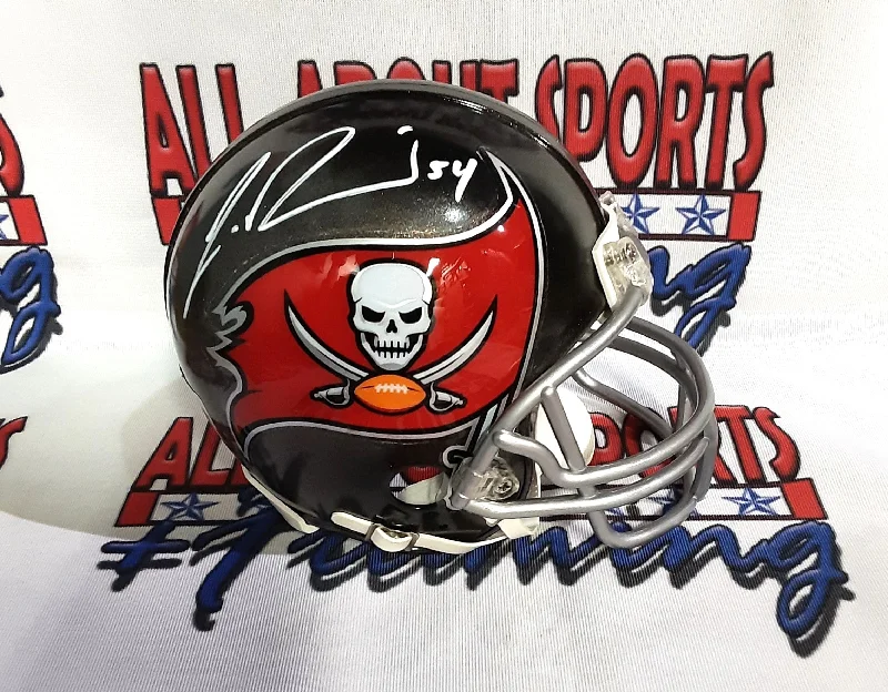 Gradient Football Helmet-Lavonte David Authentic Signed Autographed Mini Helmet Beckett