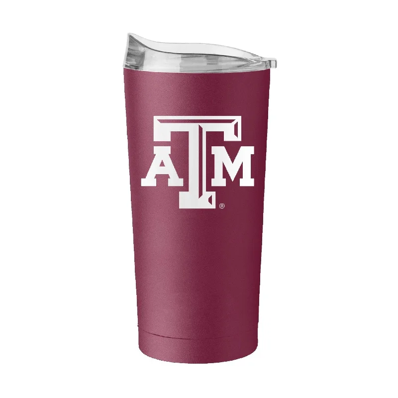 Pink Team Mug-Texas A&M 20oz Flipside Powder Coat Tumbler