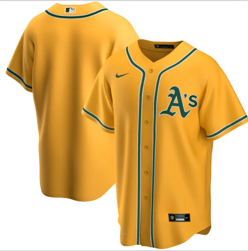 Team Baseball Jersey-Oakland Athletics Jerseys