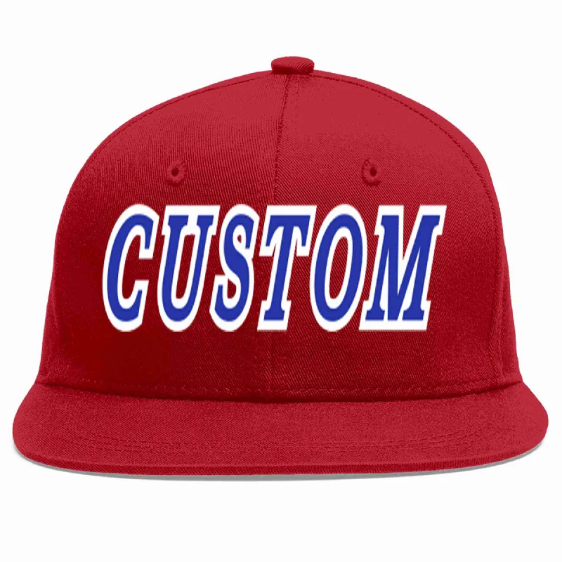 Warm Lined Baseball Cap-Custom Red Royal-White Casual Sport Baseball Cap