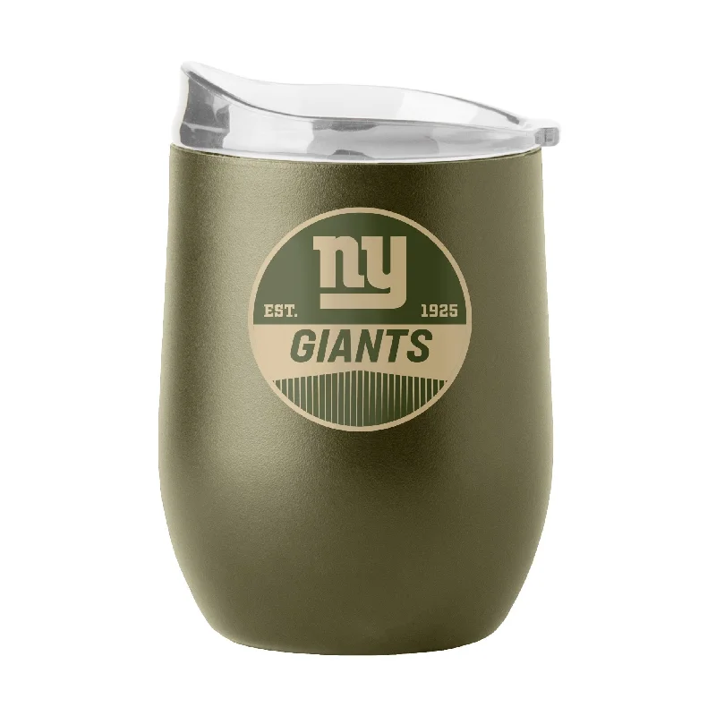 Father’s Day Team Mug-New York Giants 16oz Badge Powder Coat Curved Beverage