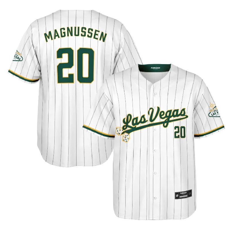 Collector’s Baseball Jersey-Magnussen - Las Vegas Home Jersey