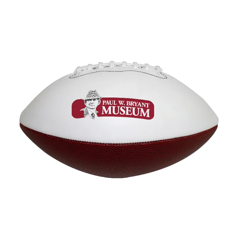 Speed Rugby Ball-Paul Bryant Museum Fullsize Autograph Football