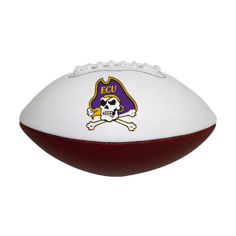 Neon Rugby Ball-East Carolina Official-Size Autograph Football