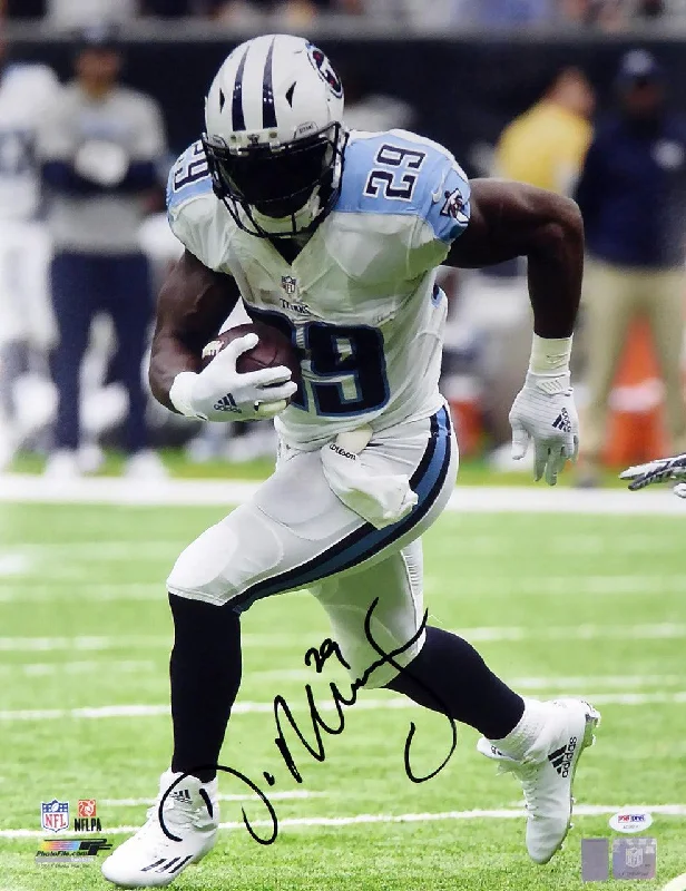 NFL Style Football Helmet-DeMarco Murray Autographed 16x20 Photo Tennessee Titans PSA/DNA Stock #113555