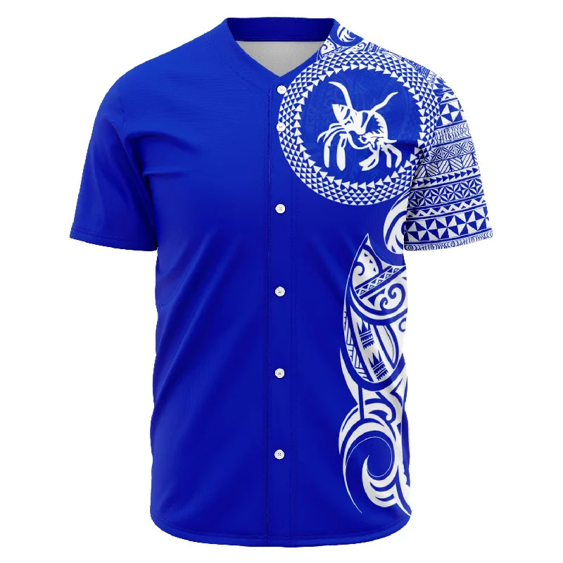 Purple Baseball Jersey-Tupou College Toloa Baseball Jersey