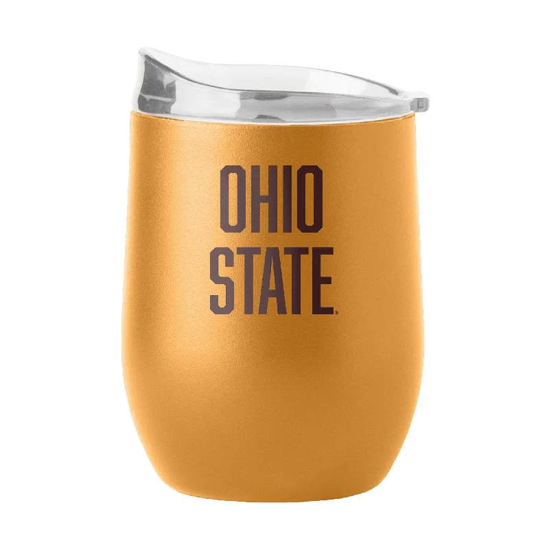 Championship Team Mug-Ohio State 16oz Huddle Powder Coat Curved Beverage