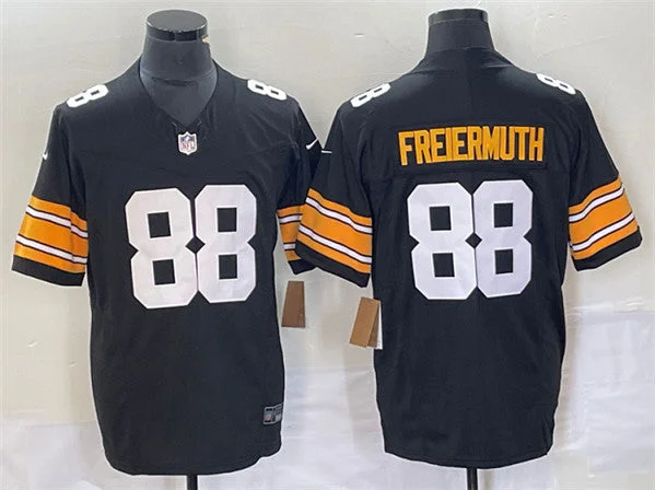 Moisture-Wicking Soccer Jersey-Men's Pittsburgh Steelers #88 Pat Freiermuth Black 2023 F.U.S.E. Limited Football Stitched Jersey