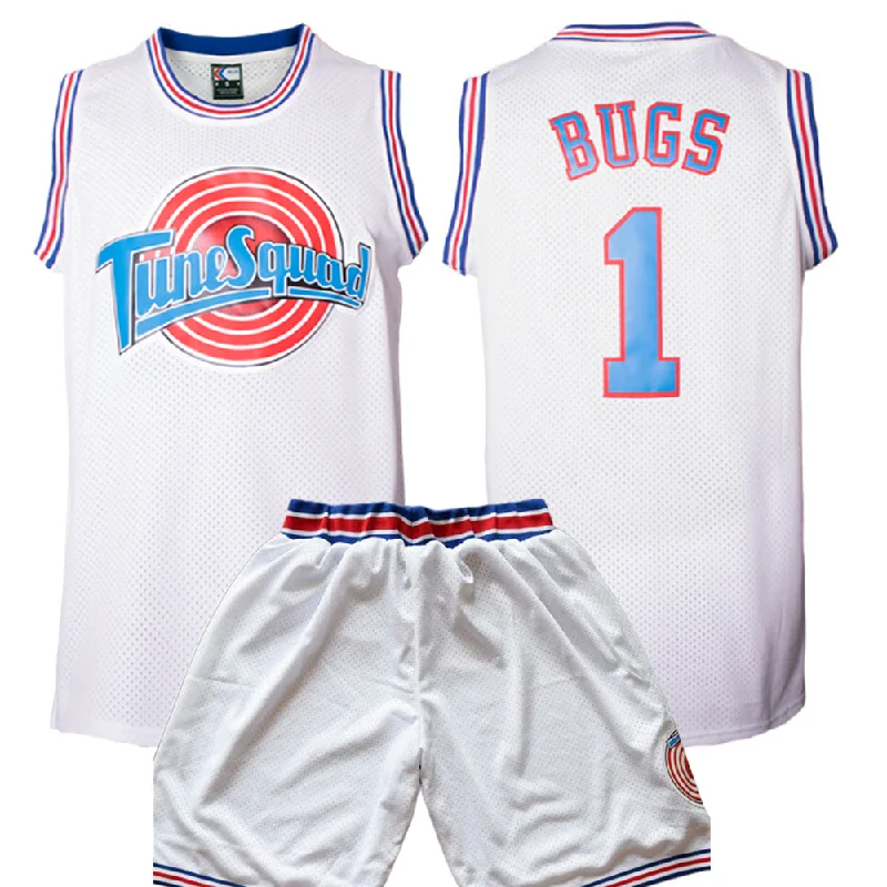 Brown Basketball Jersey-Bugs Bunny Space Jam Uniform - Tune Squad Gear