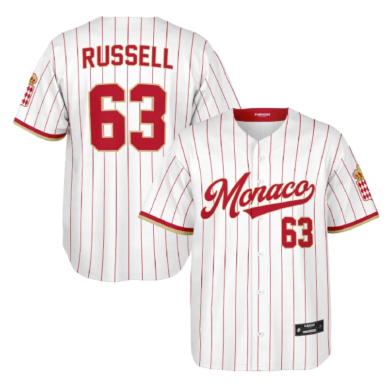 High School Baseball Jersey-Russell - Monaco Jersey