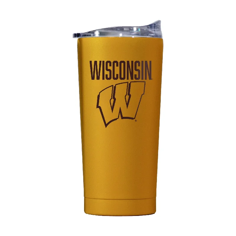 Sports Team Mug-Wisconsin 20oz Huddle Powder Coat Tumbler