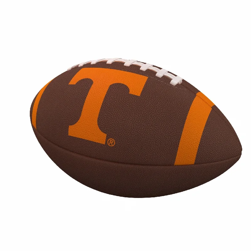 Blue Rugby Ball-Tennessee Team Stripe Full-Size Composite Football