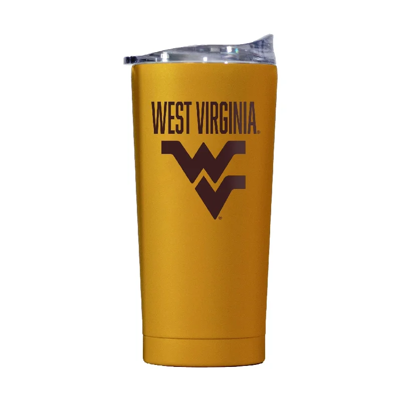 Football Team Mug-West Virginia 20oz Huddle Powder Coat Tumbler