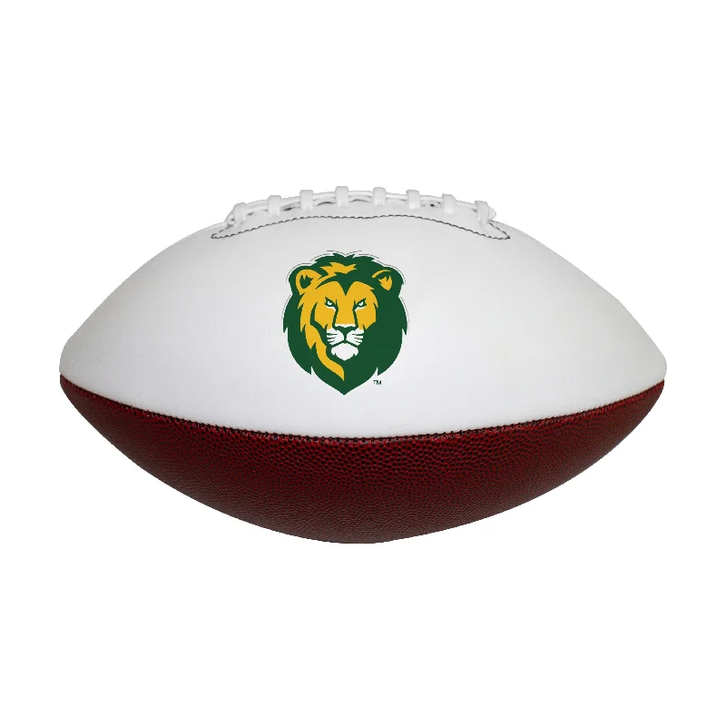 Synthetic Leather Rugby Ball-Southeastern Louisiana Full Size Autograph Football