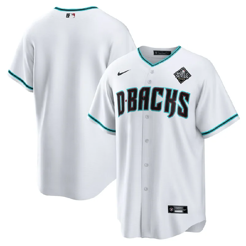 Blackout Baseball Jersey-Arizona Diamondbacks World Series Jerseys