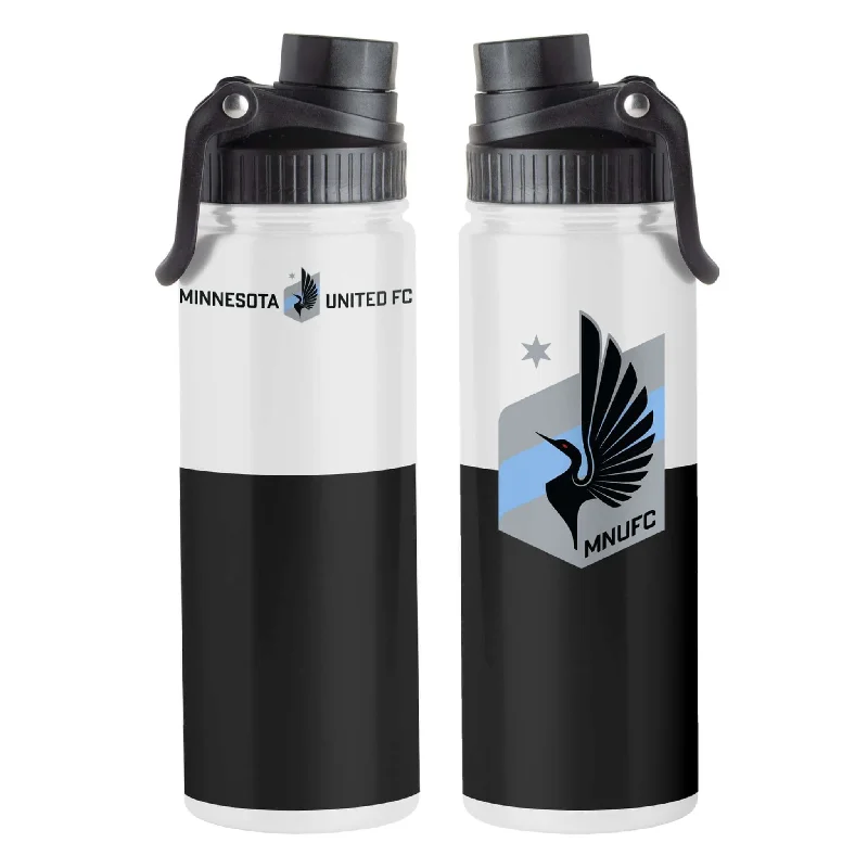 Logo Team Mug-Minnesota United Color Block 21oz Twist Top Bottle