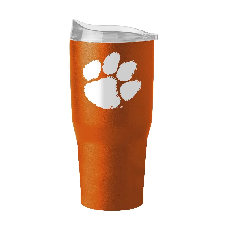 Coffee Team Mug-Clemson 30oz Flipside Powder Coat Tumbler