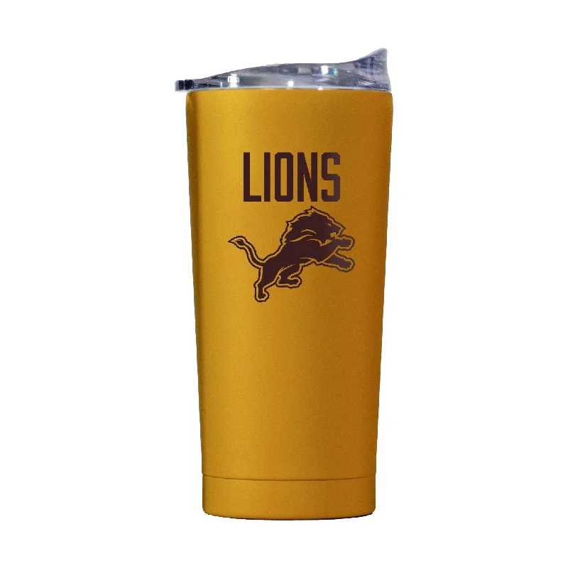 Coffee Team Mug-Detroit Lions 20oz Huddle Powder Coat Tumbler