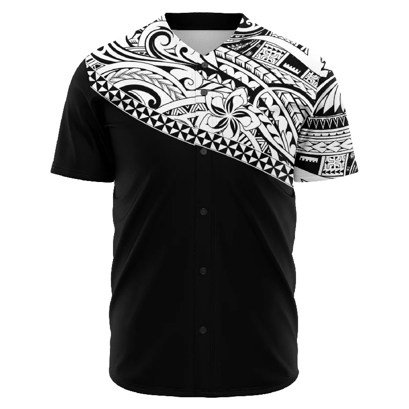 Sublimated Baseball Jersey-Polynesian Mix Design Baseball Jersey - Atikapu 00317