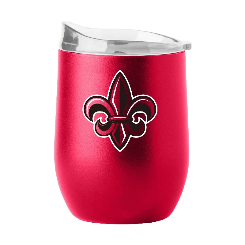 Full Wrap Team Mug-Louisiana - Lafayette 16oz Flipside Powder Coat Curved Bev