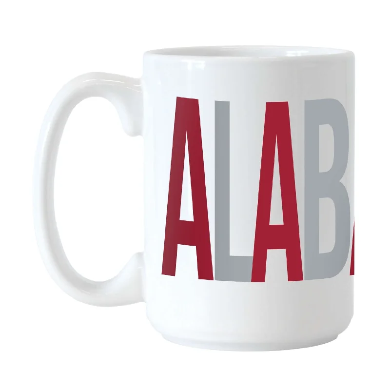 Gradient Team Mug-Alabama 15oz Overtime Sublimated Mug