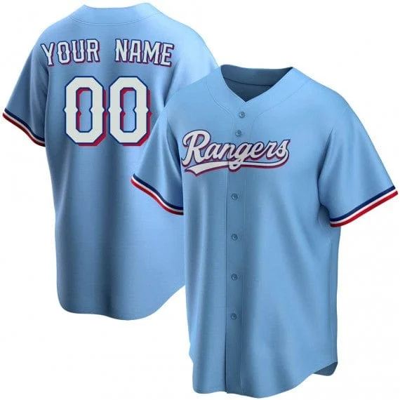 Embroidered Baseball Jersey-Texas Rangers Jerseys