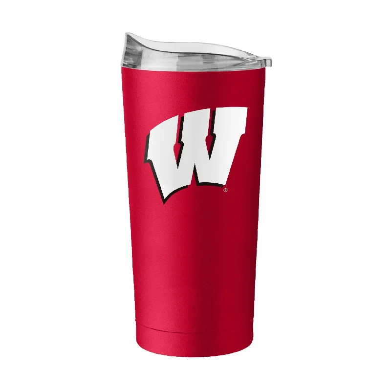 Minimalist Team Mug-Wisconsin 20oz Flipside Powder Coat Tumbler