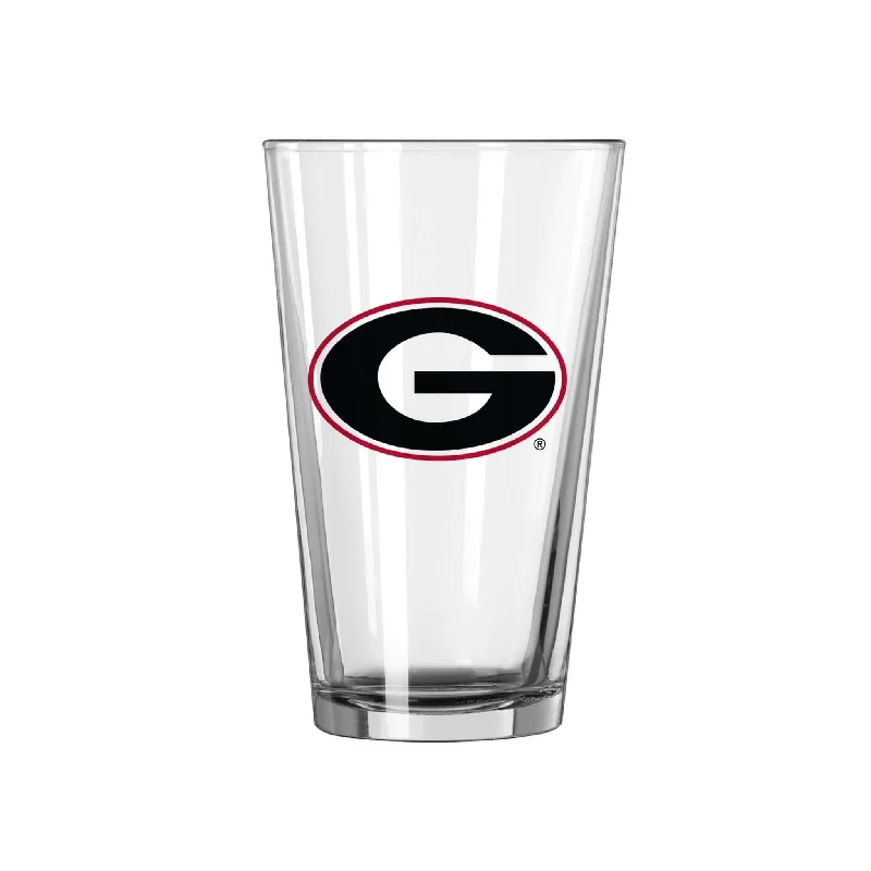 Artistic Team Mug-Georgia 16oz Logo Pint Glass