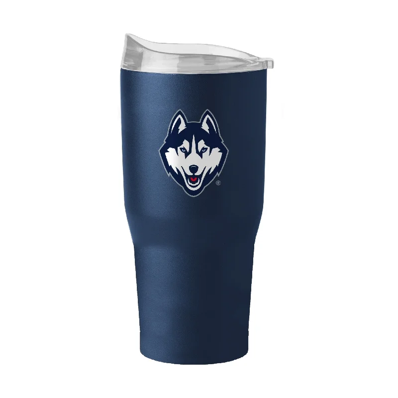 Black Team Mug-UConn 30oz Flipside Powder Coat Tumbler