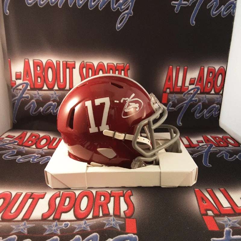 Team Logo Football Helmet-Minkah Fitzpatrick Authentic Signed Autographed Mini Helmet Beckett