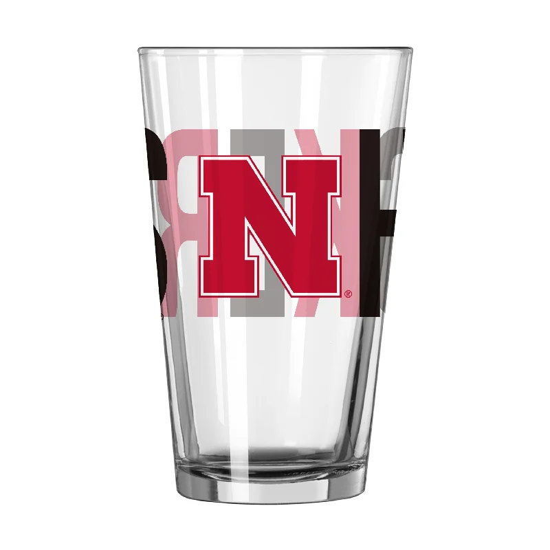 Printed Team Mug-Nebraska 16oz Overtime Pint Glass