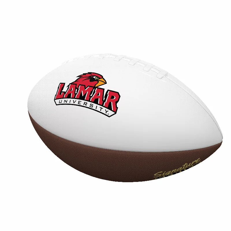 Heavy Duty Rugby Ball-Lamar Full Size Autograph Football