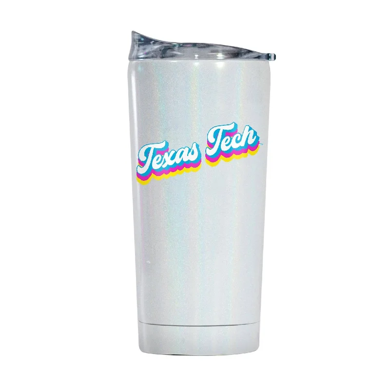 Office Team Mug-Texas Tech 20oz Shadow Iridescent Tumbler