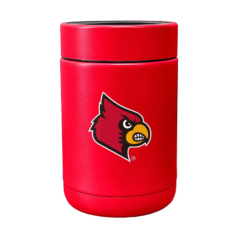 Glossy Finish Team Mug-Louisville Flipside Powder Coat Coolie