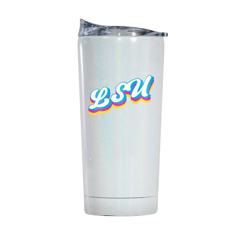 Club Team Mug-LSU 20oz Shadow Iridescent Tumbler