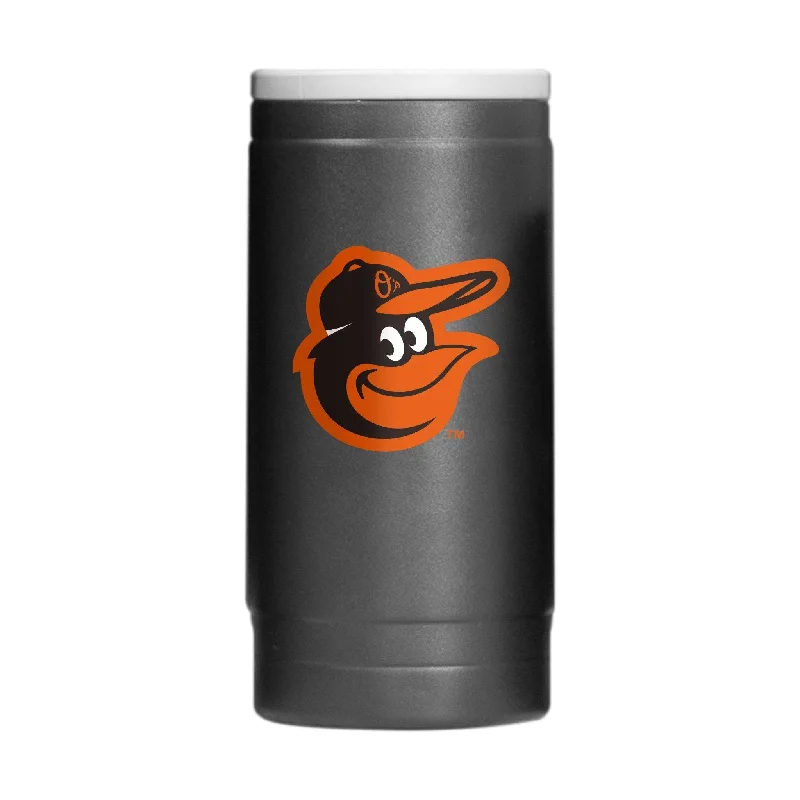 Cycling Team Mug-Baltimore Orioles Flipside Powder Coat Slim Can Coolie