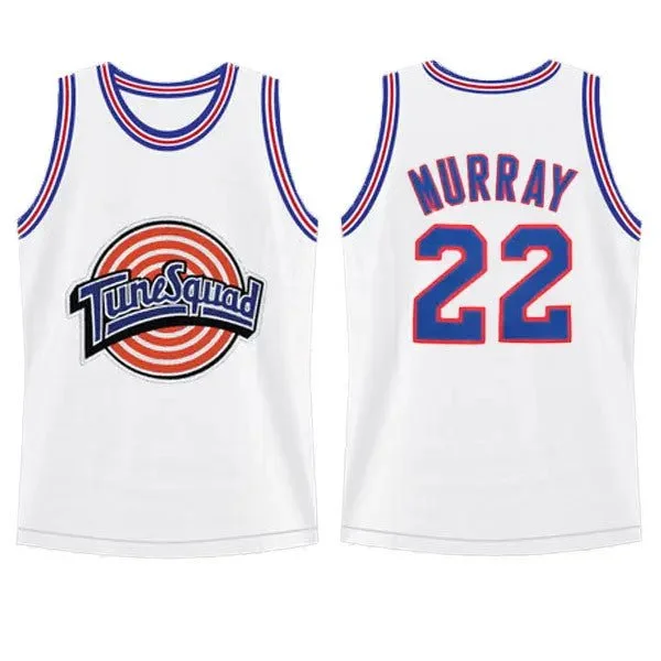 Name and Number Basketball Jersey-Bill Murray Tune Squad Jersey #22 –  Space Jam Lonney Tunes