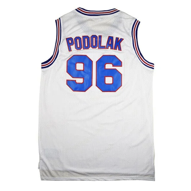 Gold Trim Basketball Jersey-Stan Podolak Tune Squad Jersey –  Space Jam