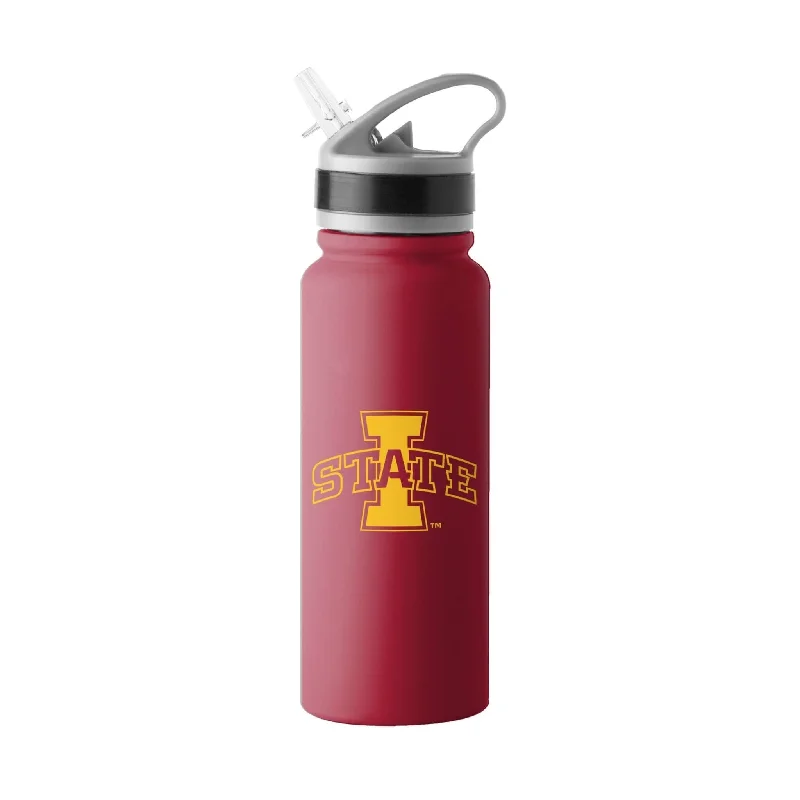 Gold Team Mug-Iowa State 25oz Logo Flip Top Bottle