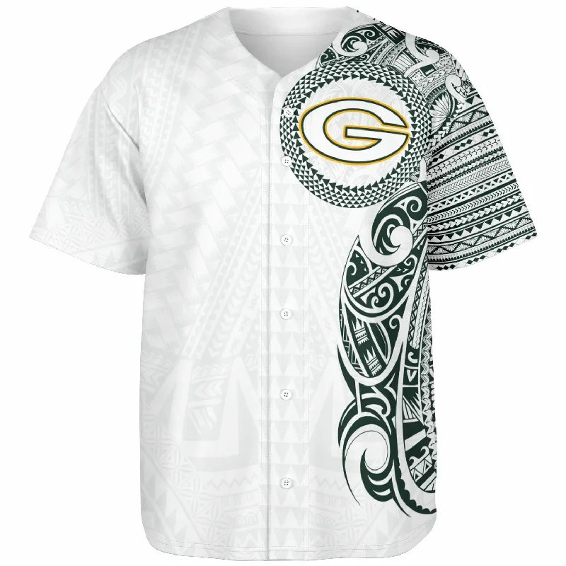 MLB Baseball Jersey-Green Bay Packers Baseball Jersey