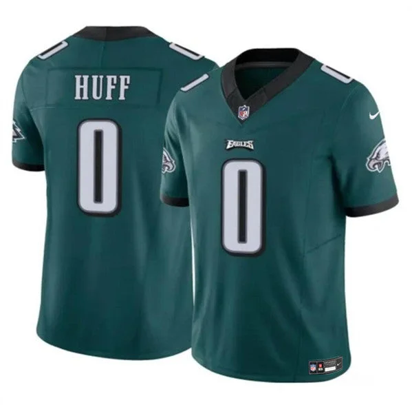 Summer Soccer Jersey-Men's Philadelphia Eagles #0 Bryce Huff Green 2024 F.U.S.E. Untouchable Limited Football Stitched Jersey