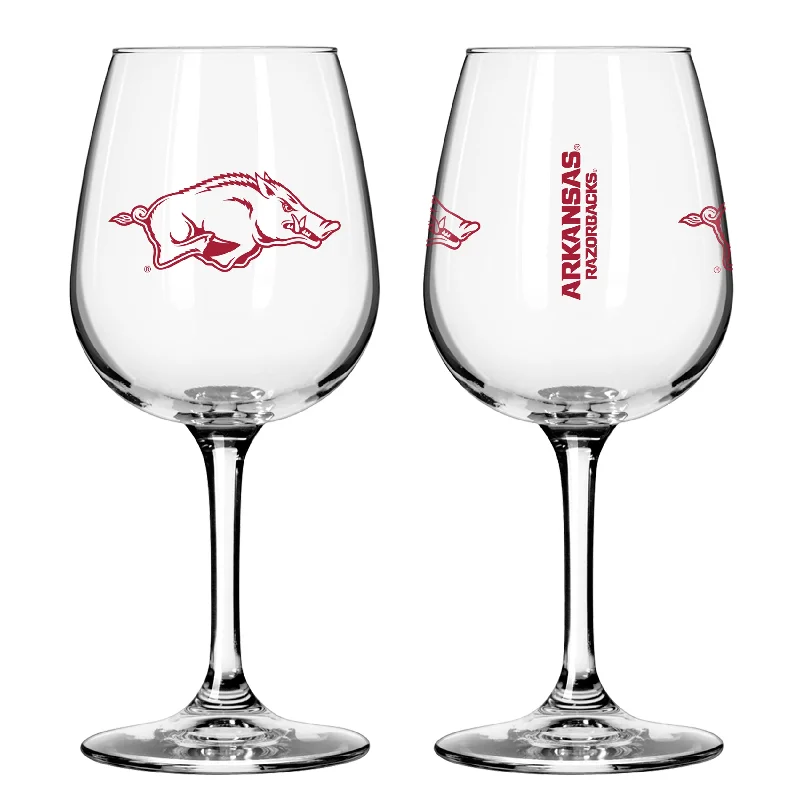 Esports Team Mug-Arkansas 12oz Gameday Stemmed Wine Glass