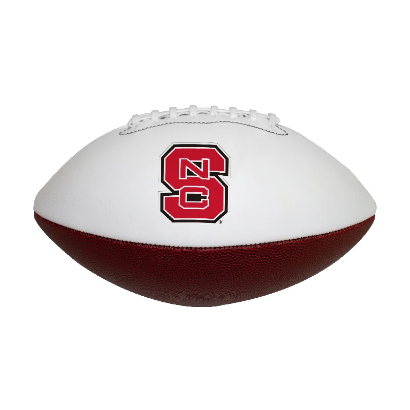 Gradient Rugby Ball-NC State Official-Size Autograph Football