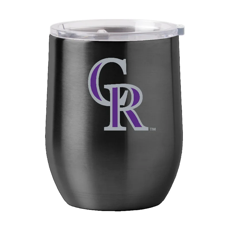 Green Team Mug-Colorado Rockies 16oz Gameday Stainless Curved Beverage