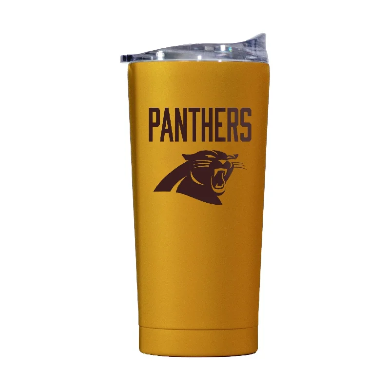 Beer Team Mug-Carolina Panthers 20oz Huddle Powder Coat Tumbler