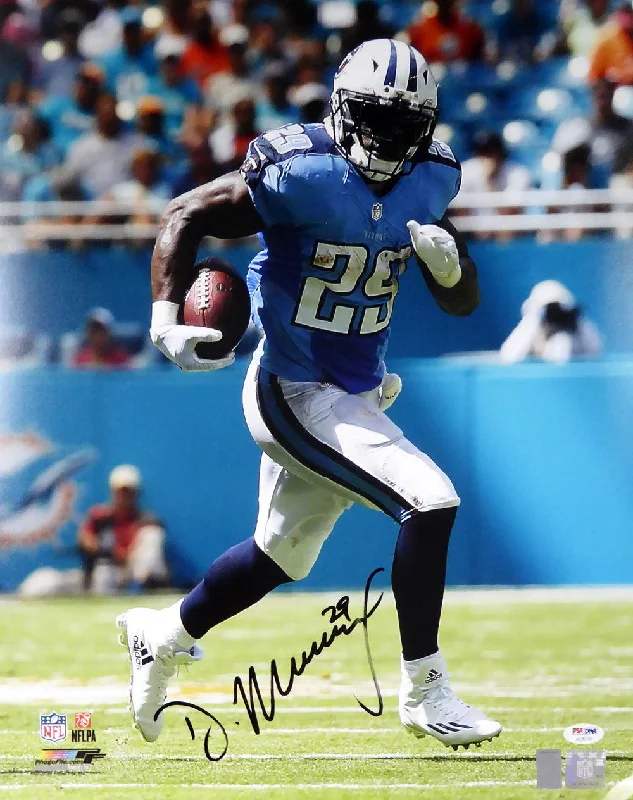 NCAA Football Helmet-DeMarco Murray Autographed 16x20 Photo Tennessee Titans PSA/DNA Stock #113556