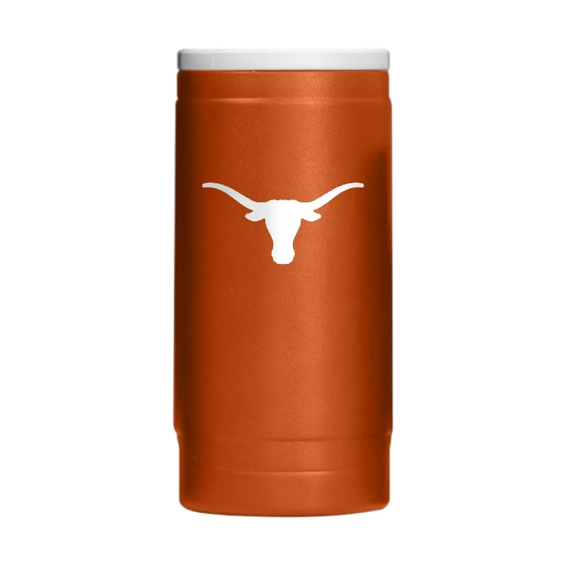 Travel Team Mug-Texas Flipside Powder Coat Slim Can Coolie