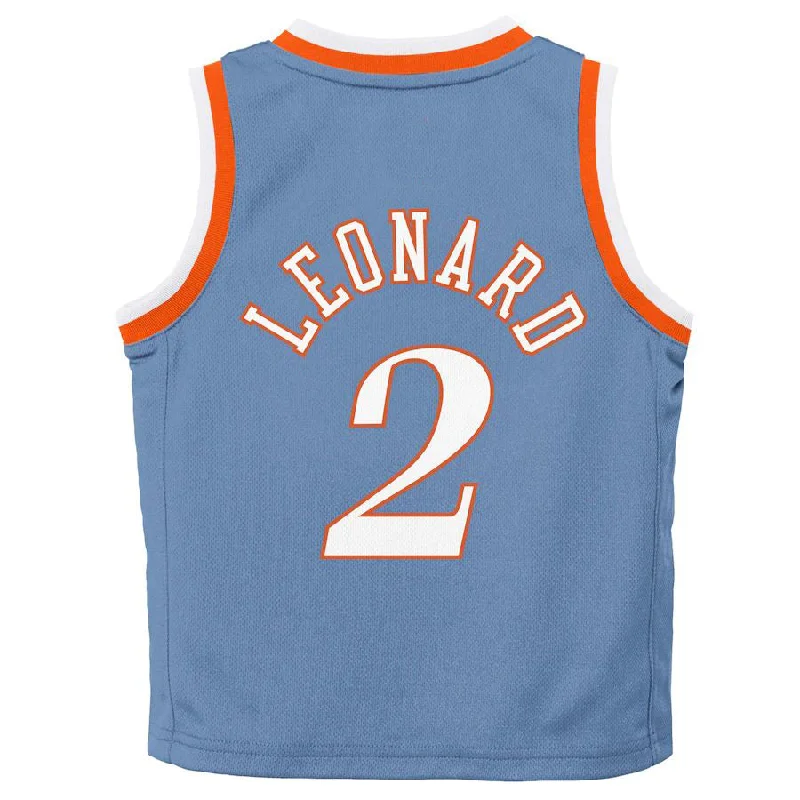 NCAA Basketball Jersey-LA.Clippers #2 Kawhi Leonard Toddler 2021-22 City Edition Replica Jersey Light Blue Stitched American Basketball Jersey