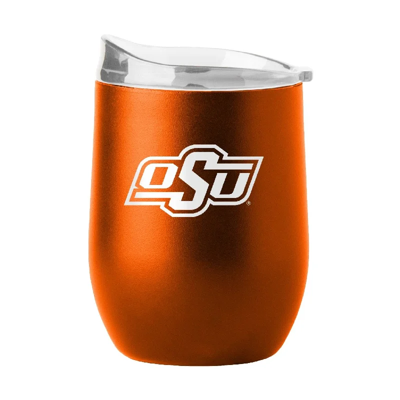 Outdoor Team Mug-Oklahoma State 16oz Flipside Powder Coat Curved Beverage