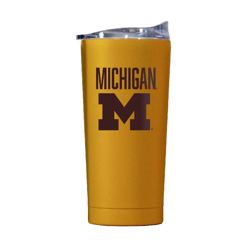 Classic Team Mug-Michigan 20oz Huddle Powder Coat Tumbler